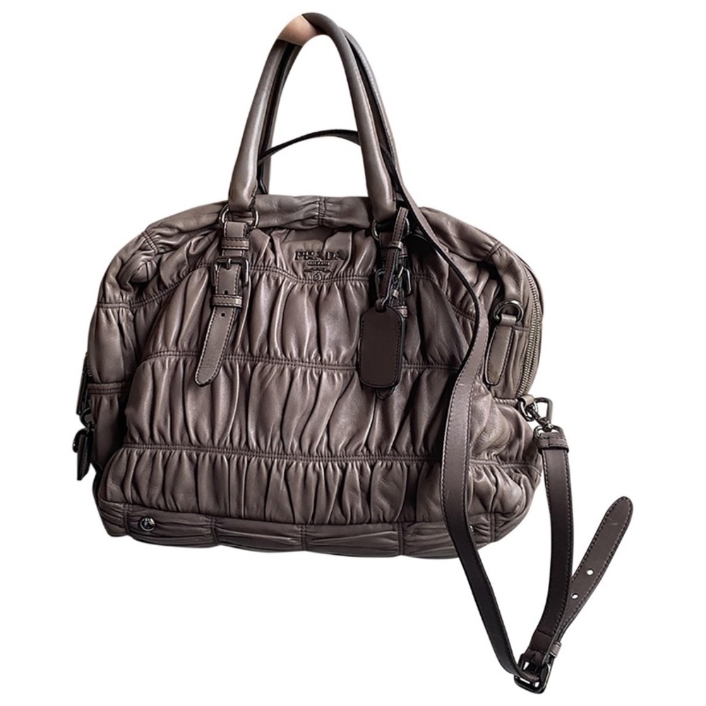 Authentic Prada Nappa Gaufre Pomice